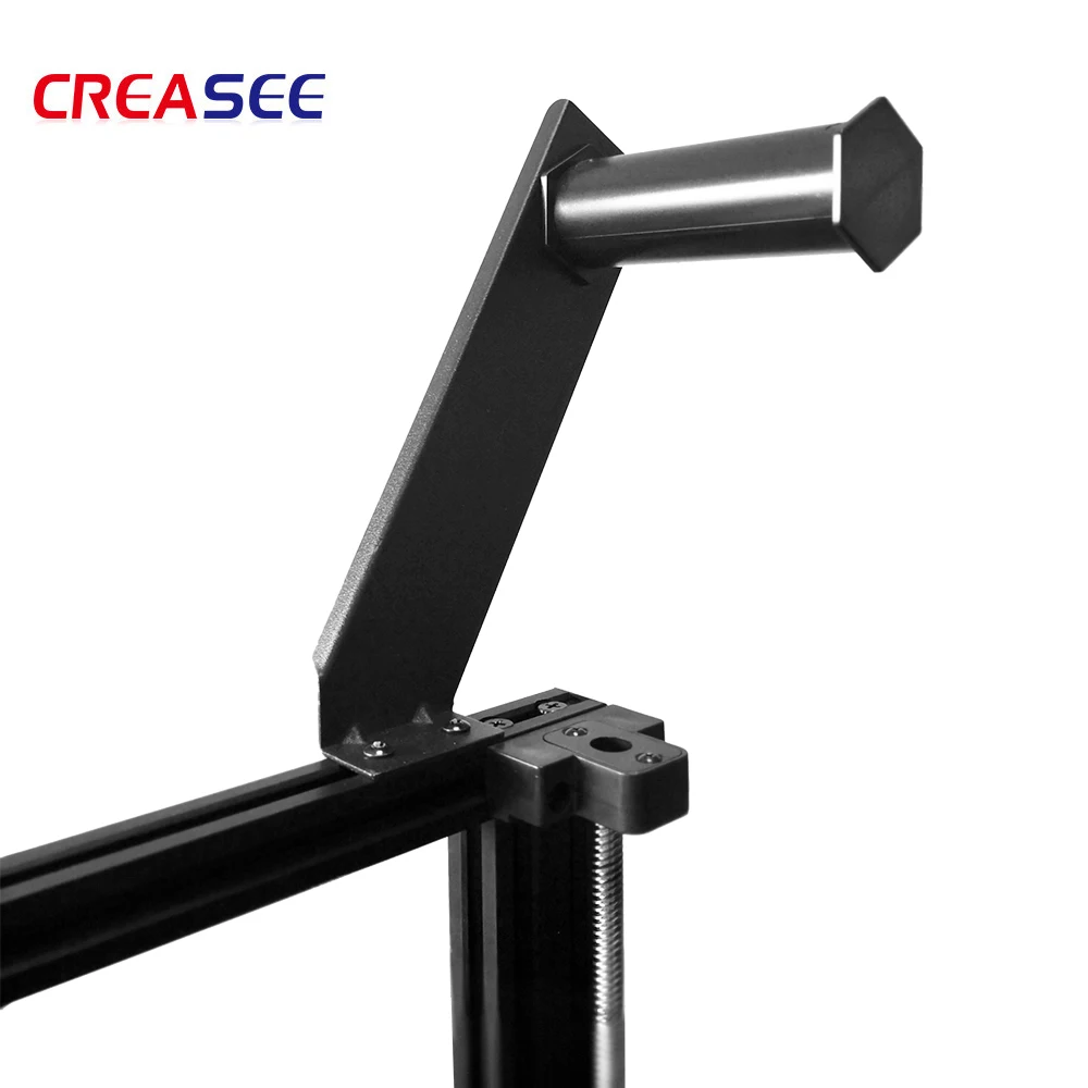 

Creasee 3D Printer Part Filament Rack Universal Bracket PLA ABS Material Frame Wire Feeding Wheel Bracket 3D Printer Accessories