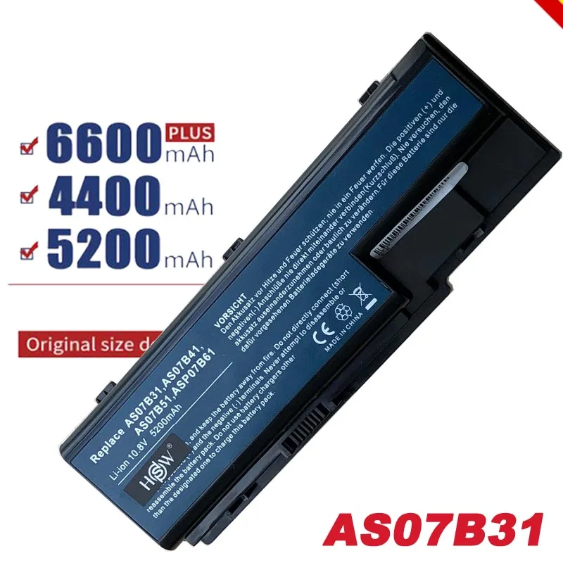Аккумулятор для Acer Aspire 5520 5300 5310 5315 5320 5330G 5530G 5530 5535 5710G 5710Z 5710 5715Z 5715 5720 5730Z |