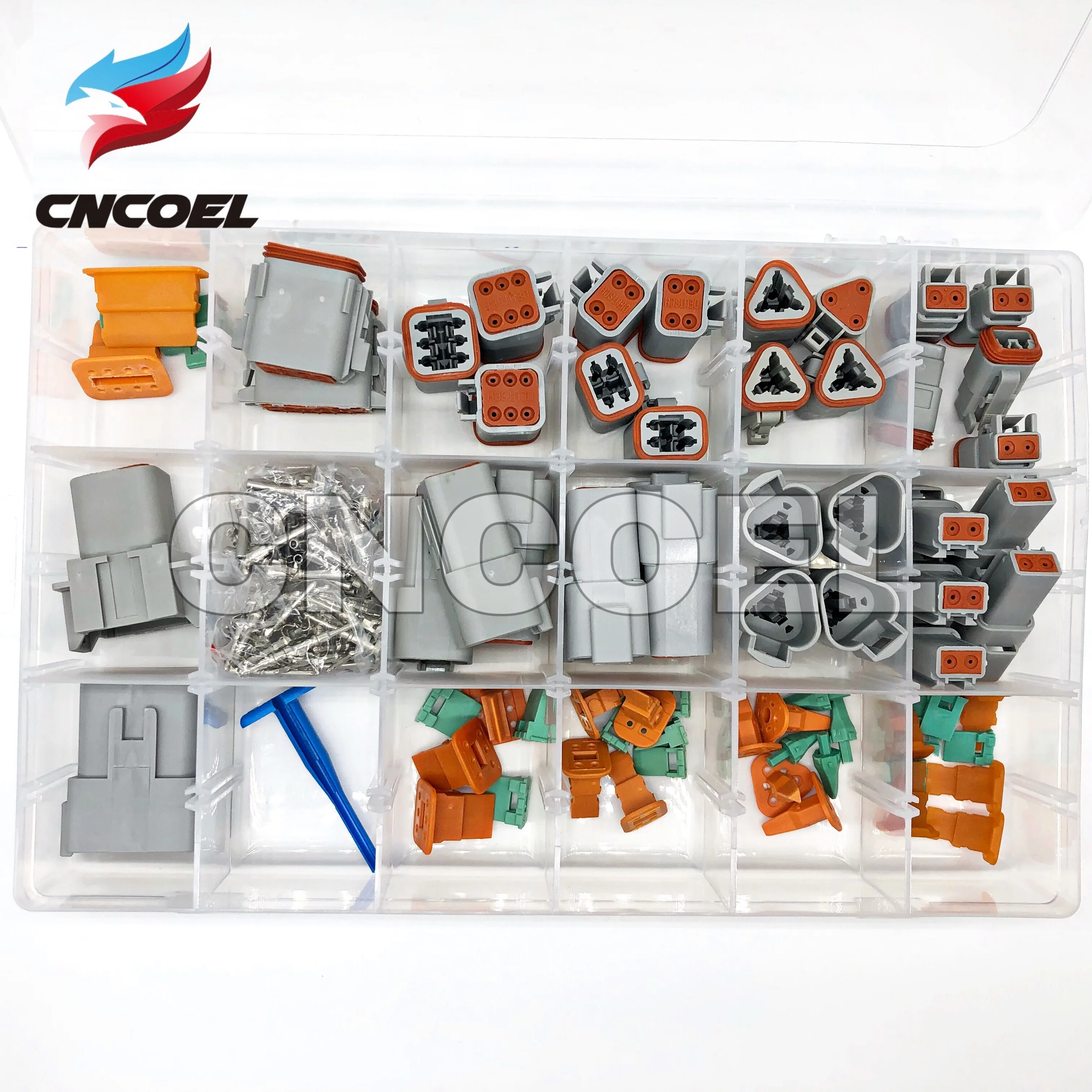 225pcs Deutsch DT DT06-2S/3S/4S/6S/12S DT04-2P