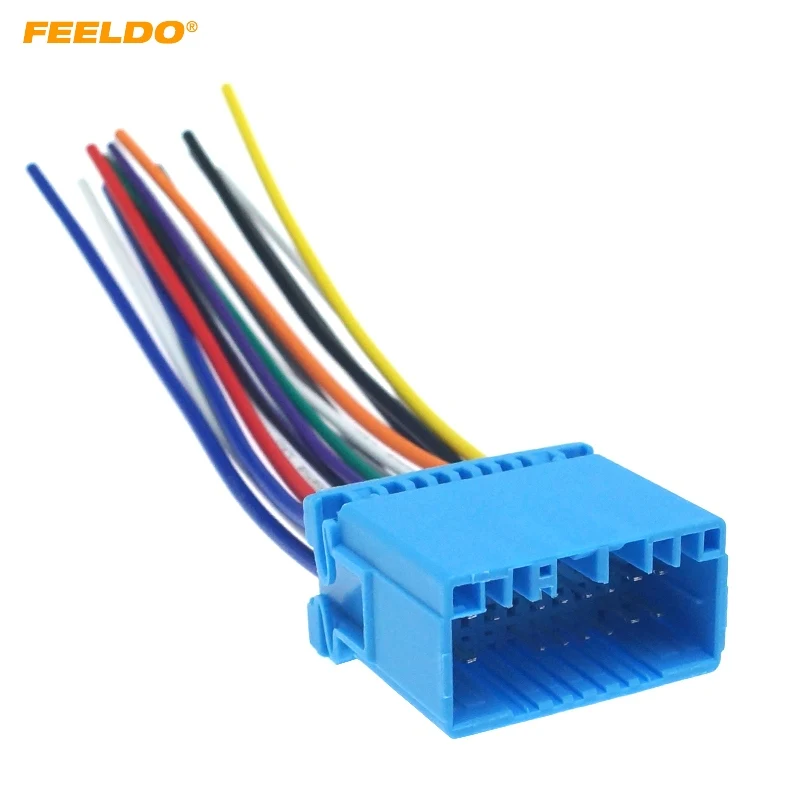 FEELDO автомобильный Aftermarket аудио Радио стерео жгут проводов для HONDA/ACURA/ACCORD/CIVIC/CRV