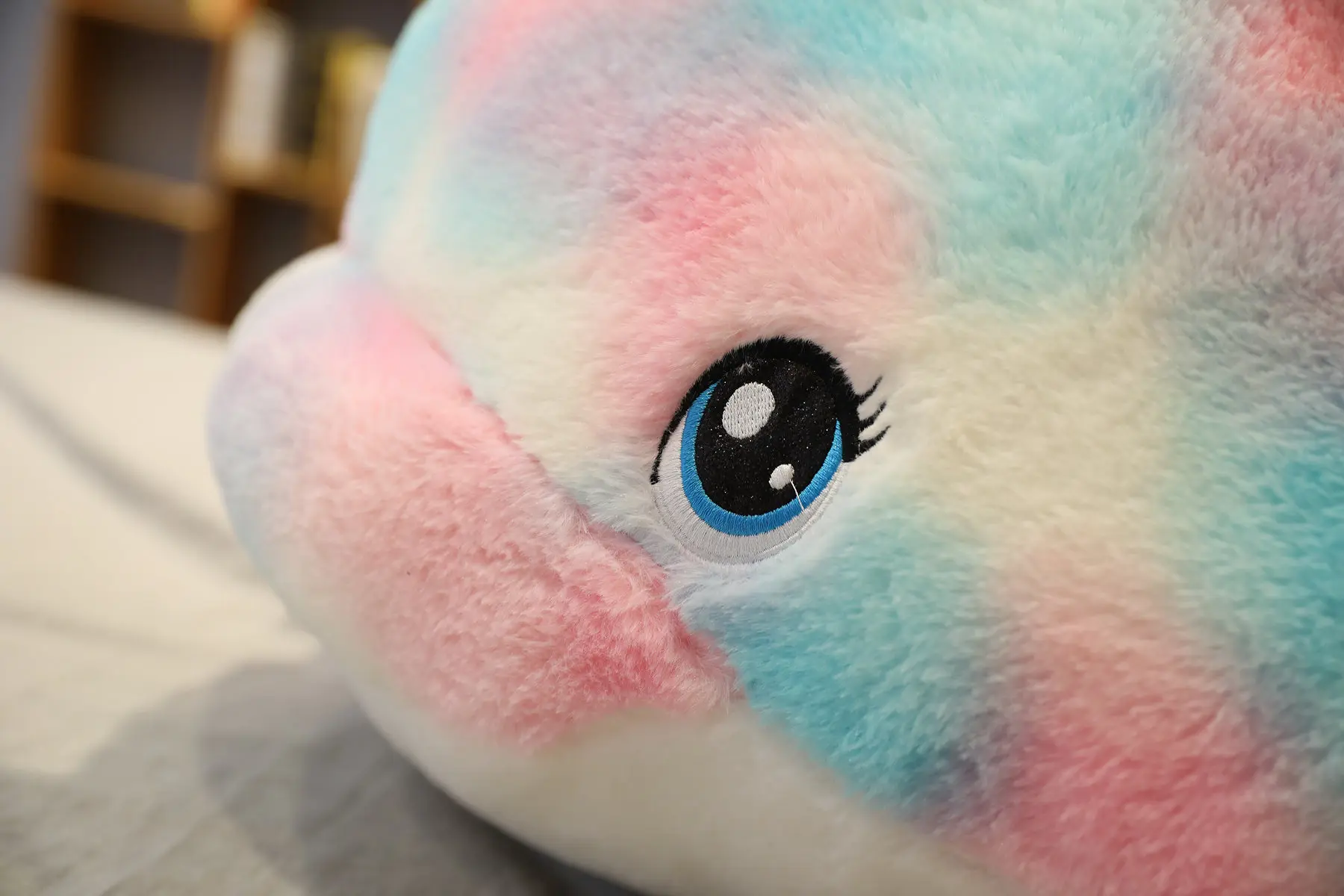 Colorful Narwhal Unicorn Plush Toy