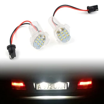 

2Pcs white LED License Number Plate Light Car Lamps For TOYOTA Corolla Alphard Atis 2001-2007 & IST 2009-up