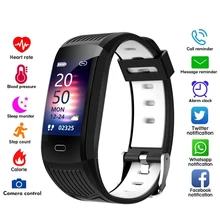 

NEW 2021 New Men Smart Watch Fitness Tracking Smart Wristband Heart Rate Monitoring IP68 Waterproof Women Sports Tracker