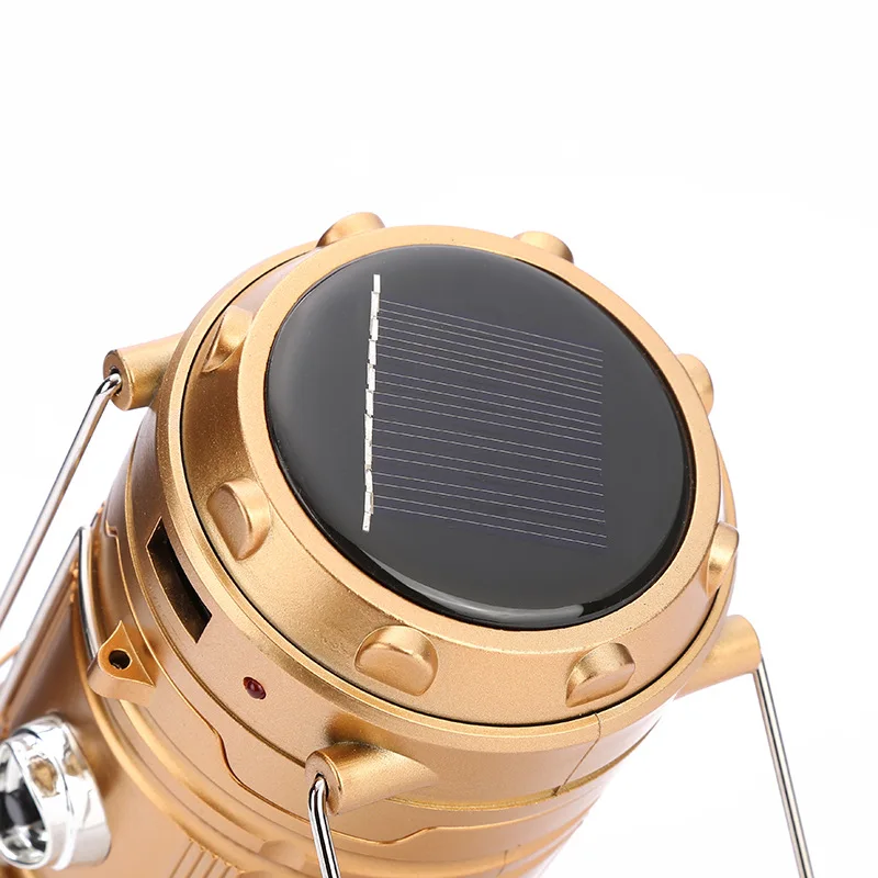 

Hot Sales LED Solar Charging Flame Light Tensile Camping Light Multi-functional Lantern Customizable