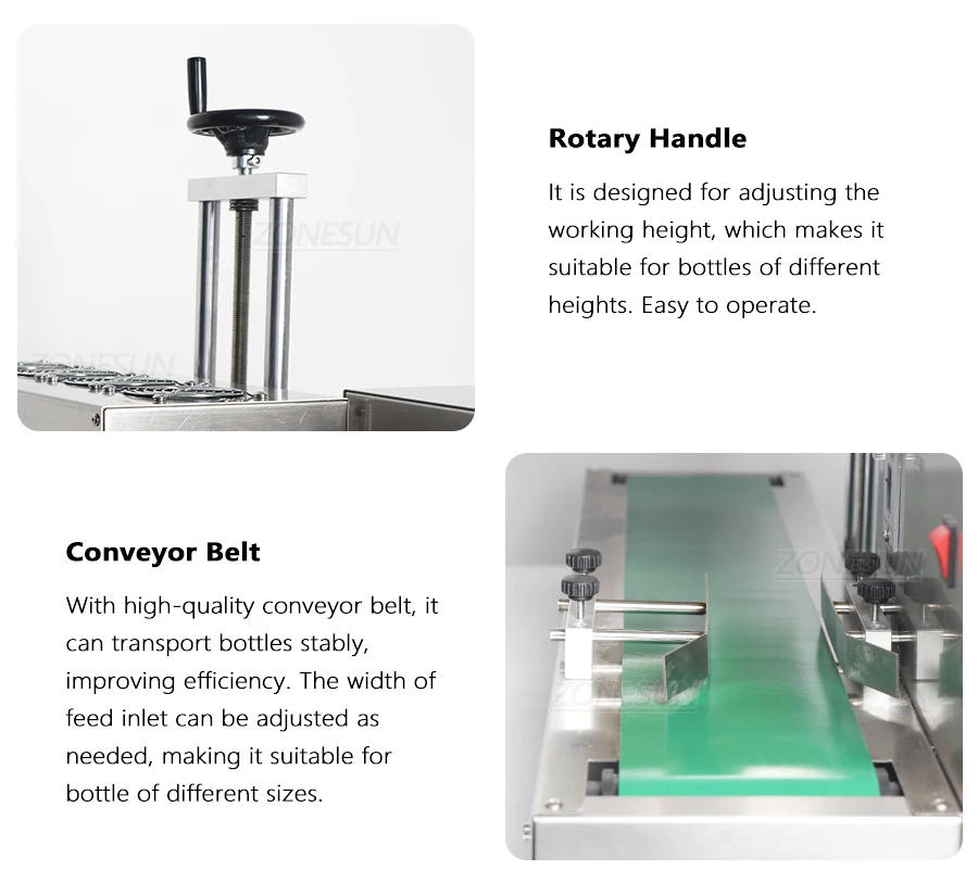 ZONESUN ZS-FK2200 Automatic Aluminum Foil Sealing Machine