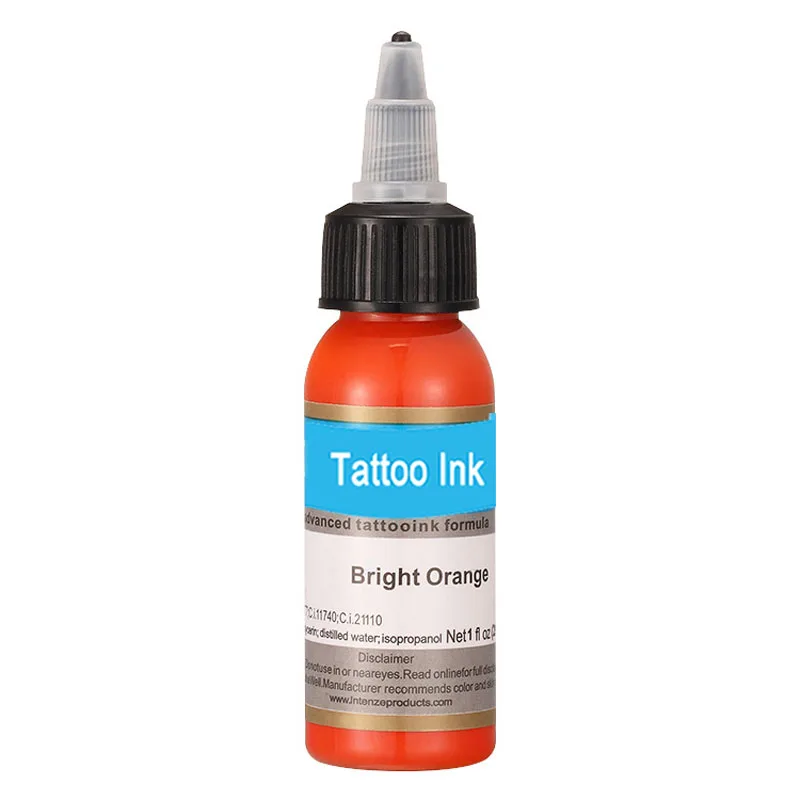 Tattoo-Inks-bright-orange