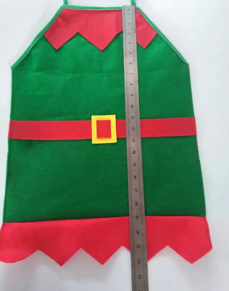 Милый эльф новогодний фартук шляпа для детей Navidad рождественские украшения для дома платье для кухни новогодние подарки