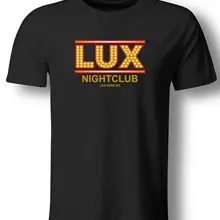 LUX ночной клуб футболка забавная пародия Люцифер Морнингстар Элла Лопез Декстер