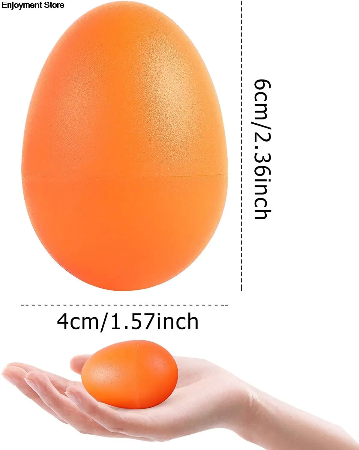 20pcs Plastic Percussion Maracas Shaker Colorful Musical Sound Egg Musical Instrument Baby Toddler Childre Toy