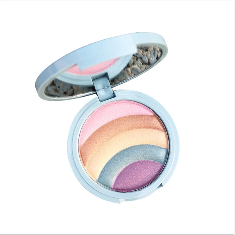

Unicorn 5-Color Rainbow Highlights Repairing Eyeshadow Palette Makeup Eye Shadow Make Up Cosmetics Shadows Waterproof Beauty