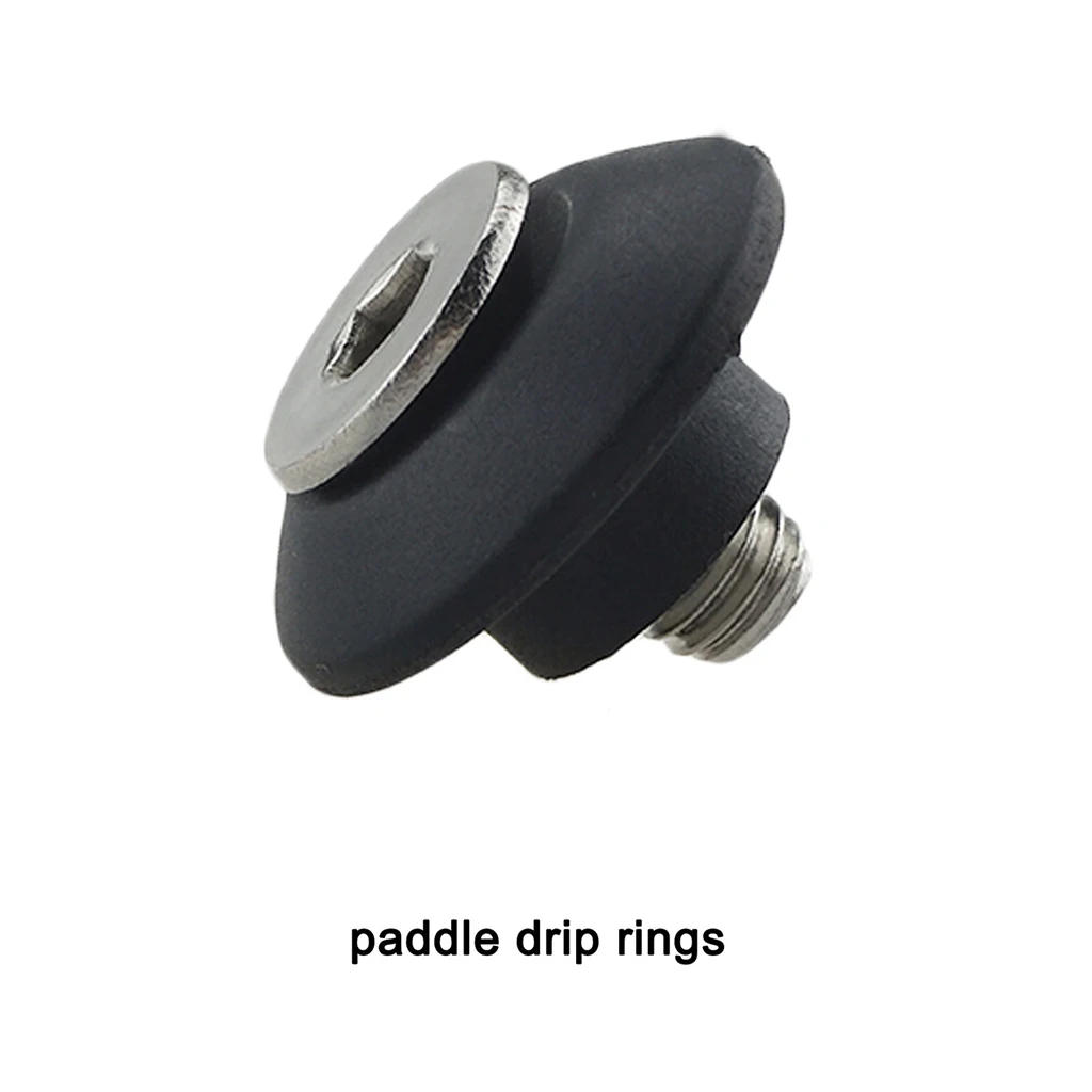 28.5cm Black Kayak Canoe Boat Side Mount Carry Handle Fixing Paddle + Bungee Cord Accessory