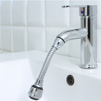 

Bathroom360 DegreeAerator Kitchen Faucet Shower Head Stainless Steel Rotary Water Saving Faucet Hose Aerator Diffuser Filter