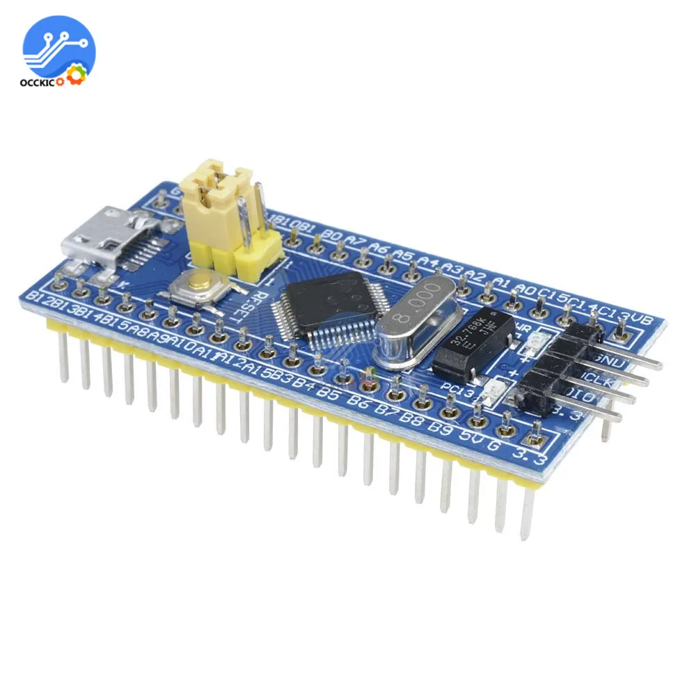 Мини USB интерфейс STM32F103C8T6 ARM 32 минимальный Модуль платы разработки SWD для Arduino I/O 72