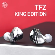 TFZ KING EDITION ароматный Zither IEM сценический монитор наушники 2Pin HIFI в ухо спортивные алмазные мембранные наушники Переключатель настройки