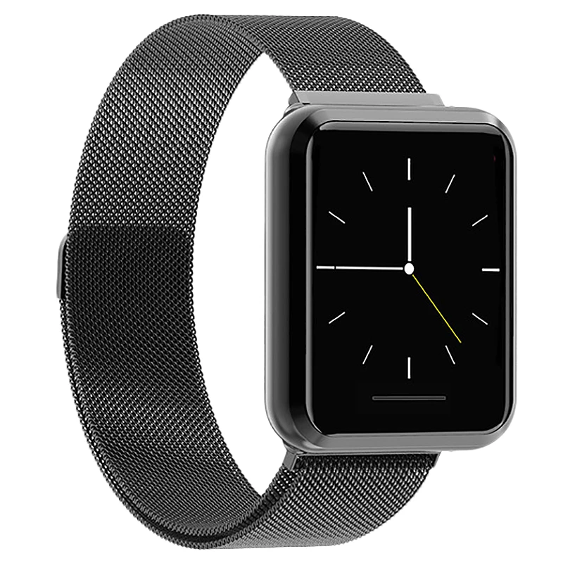 

FFYY-Kospet Dk08 Smartwatch Stainless Steel Strap English Version Sport Mode Bluetooth Ip67 Waterproof Smart Watch Men for Ios A