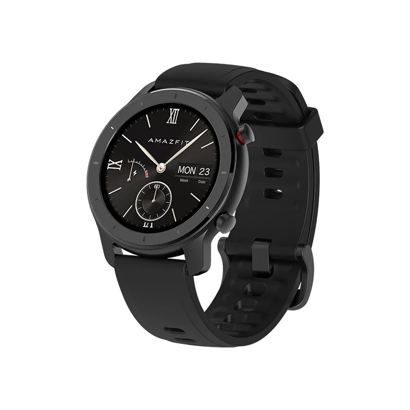 

Amazfit GTR 42mm Smart WatchGPS Smart Watch Men 5ATM Waterproof Smartwatch 24 Days Battery AMOLED Screen 12 Sport