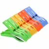 Hot sale new 8ps/set plastic hanger clips Laundry Clothes Beach Towel Pins Spring Clamp Large Clips NEW arrival ► Photo 2/6