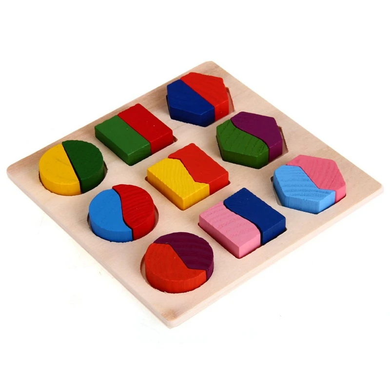 Деревянные головоломки обучающие игры игрушки для ребенка