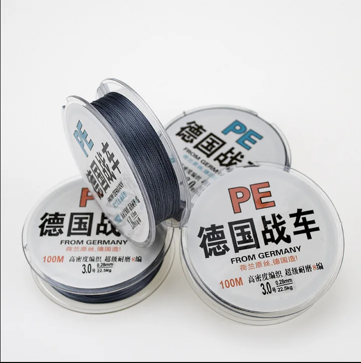 

-Lima Mainline Large Germany Fishing Line Fishing Tank Strands Pepe Line Sub-Line Tension Anti-Bite 50 Yuan the following Line