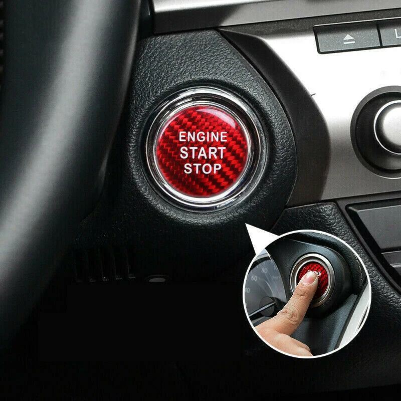 

1Pcs Durable Car Engine Start Stop Button Cover For LEXUS IS250/350/200T Parts
