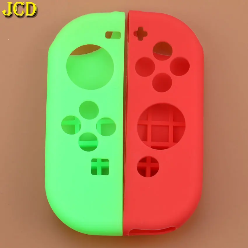 JCD силиконовой резины отделением для кредитных карт чехол для Nintendo Switch контроллер Joy-Con Nintendo Switch NX NS JoyCon Grip - Цвет: GA