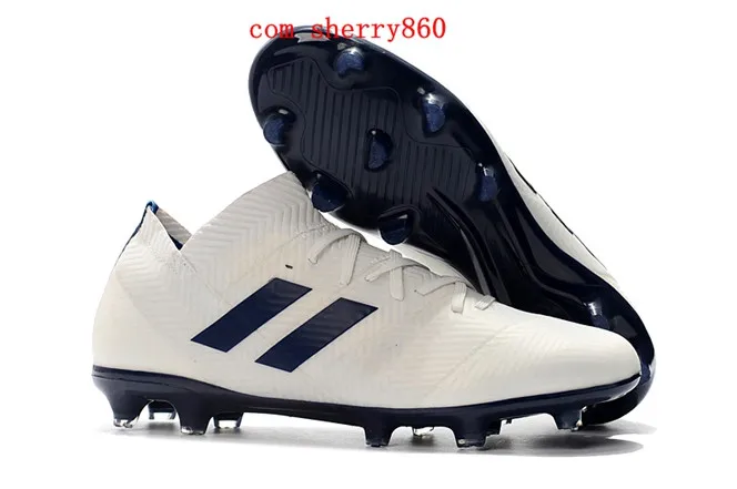 Новые мужские футбольные бутсы Nemeziz Messi 18,1 FG футбольные бутсы Nemeziz 18 chaussures de футбольные бутсы chuteiras de futebol oran - Цвет: 13