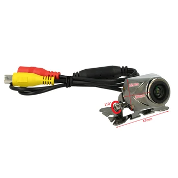 

CARALL KR0168 reverse camera door plate square with dynamic guidelines that follow the steering machine the Li