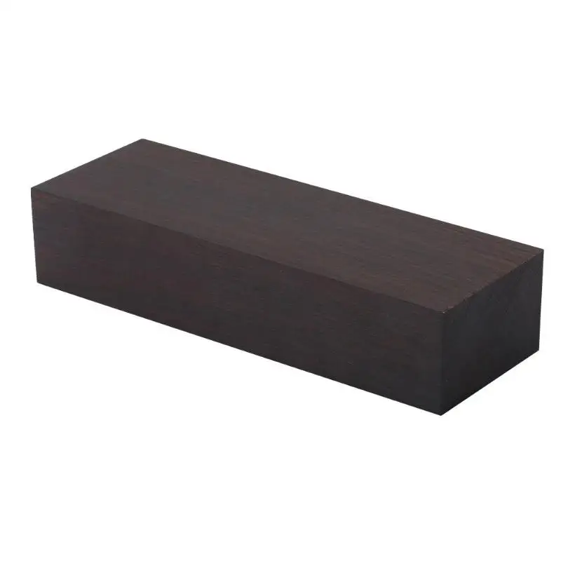 

African Ebony Wood Block Rough Handicraft Wood DIY Knife Handle Musical Instrument Handle Red Sandalwood 12*4*2.5cm