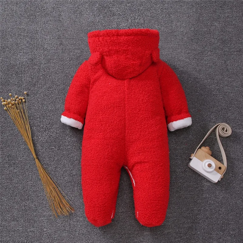 baby clothes Infant Baby Girls Boys Bear Winter Zip Thick Snowsuit Hoodie Coat Jumpsuit Winter warm clothing romper #4S03 (18)