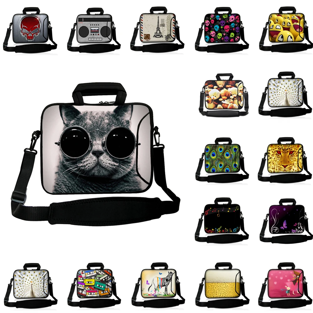 2019 Laptop Messenger HandBag For Macbook Pro Air 13 Case Laptop Briefcase Notebook 13.3 15 14 10 12 17 Shoulder Strap Carry Bag
