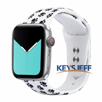 

Compatible with Apple Watch Band 38mm 40mm 42mm 44mm Fadeless Pattern Printed Bands for iWatch Bands Strap Series 5/4/3/2 81023