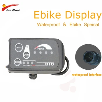 

36V/48V LCD Ebike display panel brushless dc controller MTB bike accessories LED waterproof control panel for electric bicycle