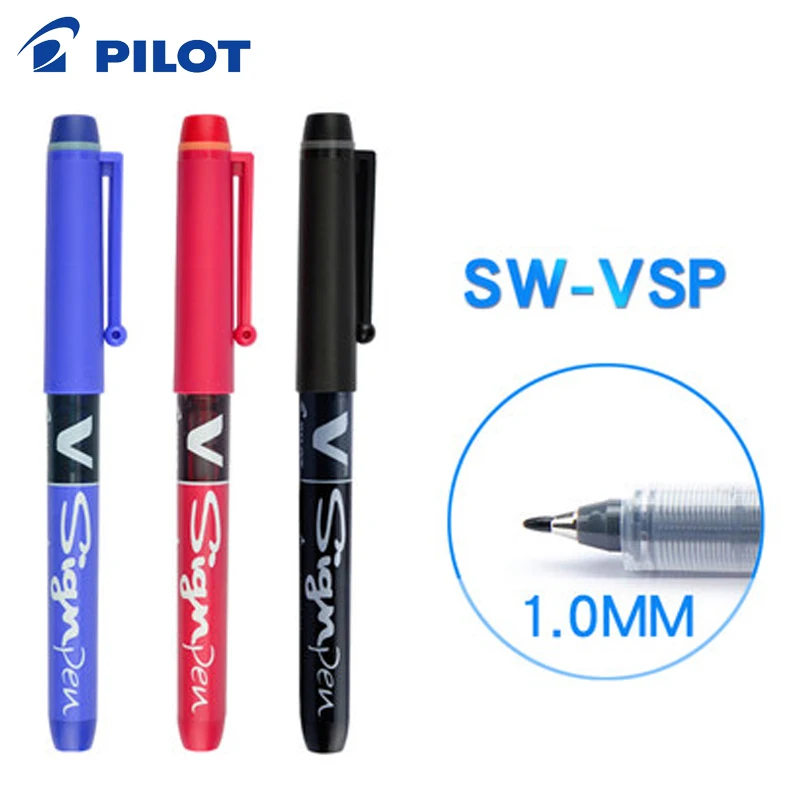 Esboço de Projeto Lote Sw-vsp Piloto Caneta Gel Negrito Grande Capacidade Estudante Esboço Japonês Papelaria 1.0 Milímetros 12 Pçs - 2 High Quality Material escolar e de escritório