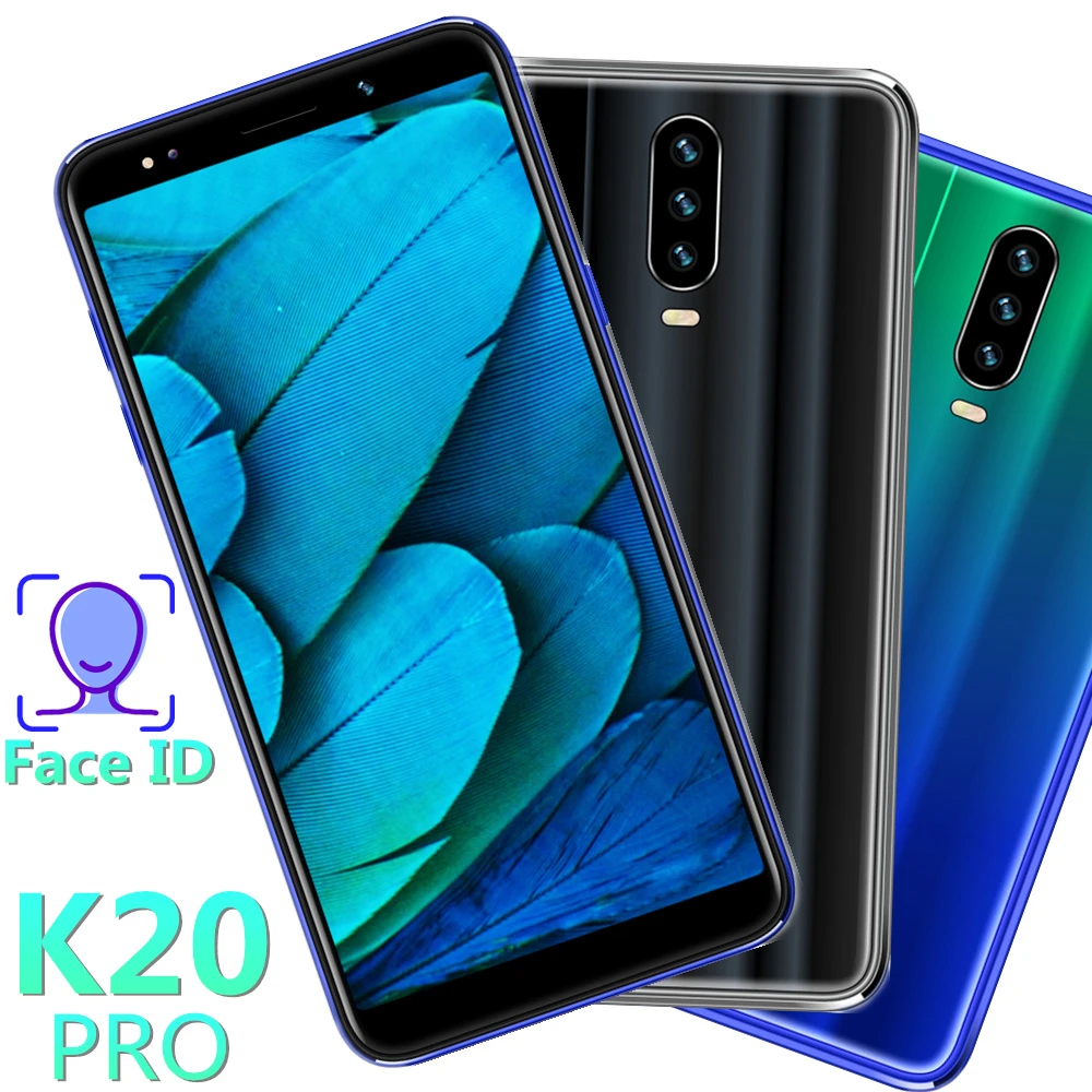 

Original smartphones K20 Pro 4G RAM 64G ROM 5.5" Quad Core 8+5MP Android mobile phones celular unlocked Cellphones More Choice