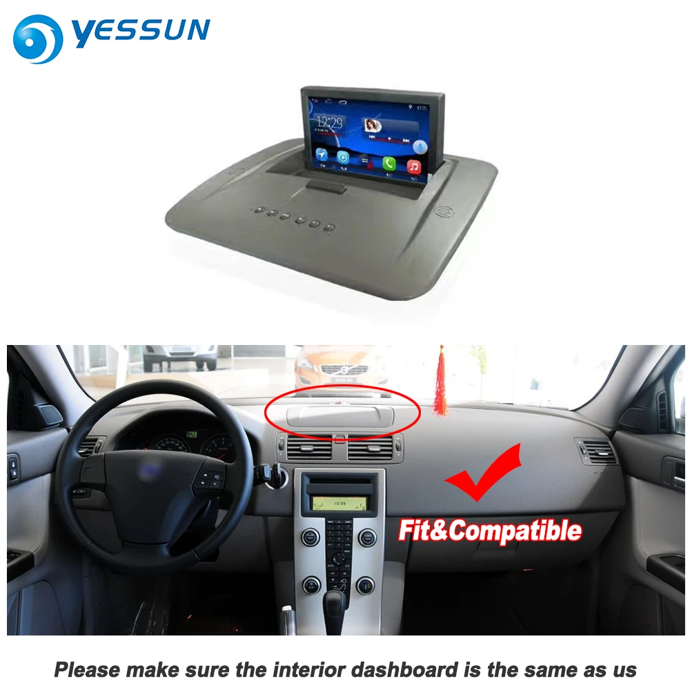  YESSUN For Volvo S40 2004~2012 Car Android Carplay GPS Navi maps Navigation Player Radio Stereo Mul