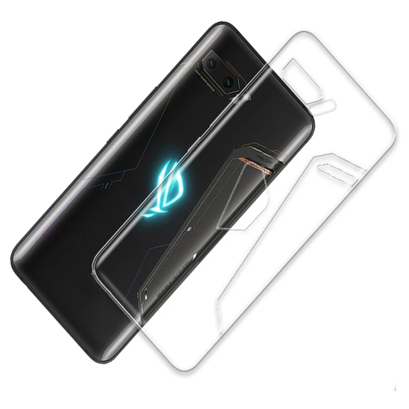 Для ASUS ROG Phone 3 Чехол прозрачный тонкий мягкий ТПУ чехол для ZS661KS Coque Funda | Мобильные