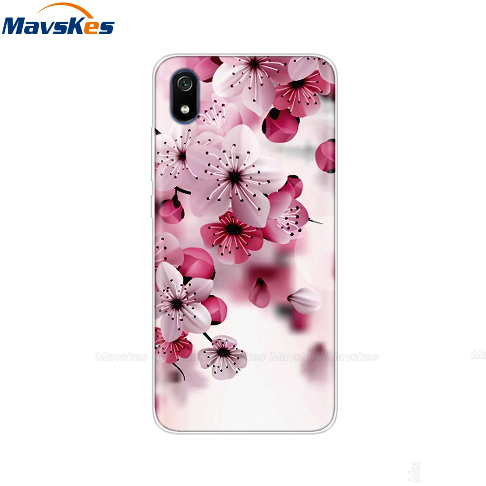 4 Мягкий силиконовый чехол для телефона Redmi 7A для Xiaomi Redmi 7A, чехол для Xiomi Redmi 7A, милая задняя крышка из ТПУ для Redmi7A 7 A Coque - Цвет: 4