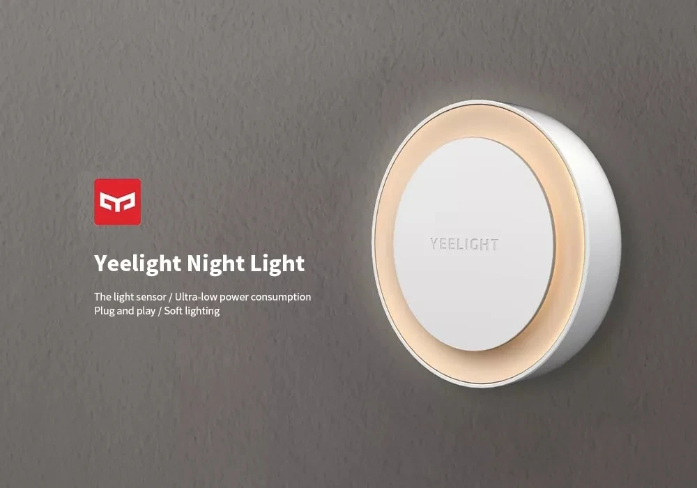 Xiaomi Yee светильник светодиодный ночной Светильник круглая лампа XIaomi умный дом для детей с чувствительным к светильнику датчиком умный настенный светильник Версия ЕС