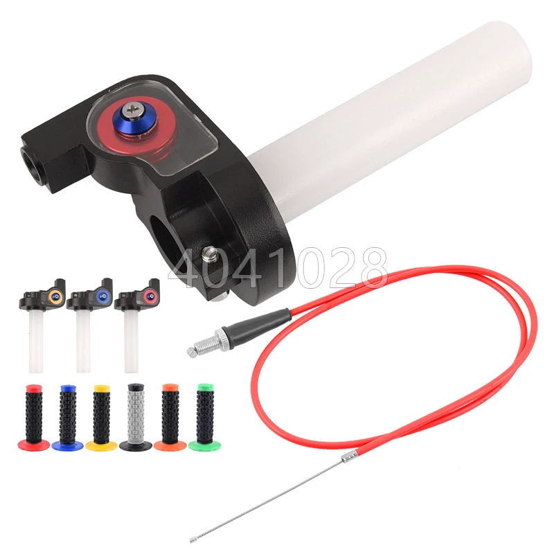 Throttle Twist Handle Grip Kit with Cable for CQR Zhenglin Off-Road Motorcycle Modified Dirt Pit Bike | Автомобили и мотоциклы