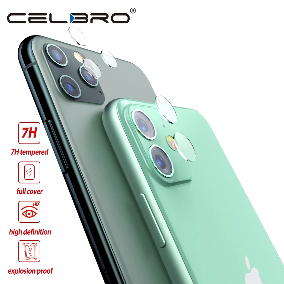Закаленное стекло для iPhone 11 Pro Max защитное объектив камеры углеродное волокно