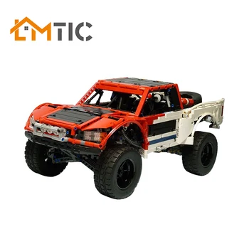 

MOC 1718+pcs Technic Series SUV Car Pickup Truck Bricks 3662 Model Building Kits Blocks Toys Boy Diy Christmas Gift For Children