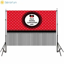 *#Best Price Sensfun Princess Red Cartoon Happy Birthday Backdrop Children's Photography Background Studio Background treat children birthday *#Best Price Sensfun Princess Red Cartoon Happy Birthday Backdrop Children's Photography Background Studio Background treat children birthday