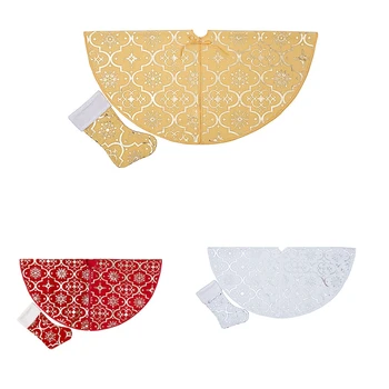 

Christmas Tree Skirt Christmas Tree Decoration Tree Bottom Apron Christmas Tree Skirt