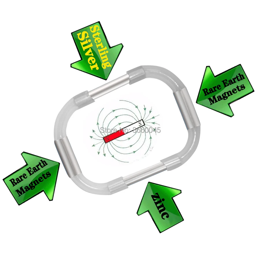 999 스털링 실버 + Zinger 자연적으로 음경 확장 증가 특정 Blakoe, Energizer