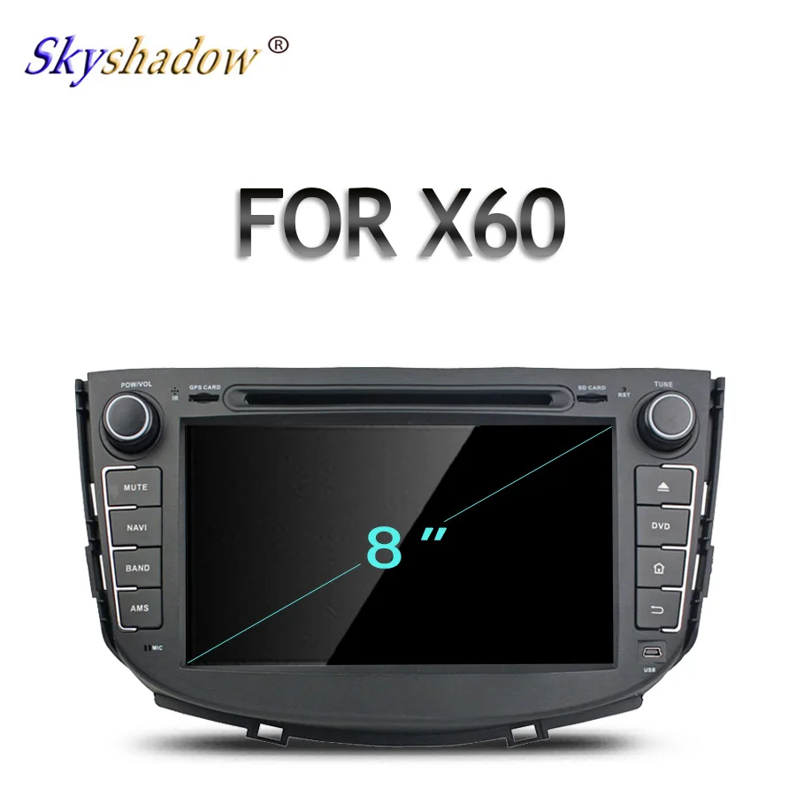 TDA7851 ips Android 9,0 Восьмиядерный 4 Гб ОЗУ 64 ГБ для Lifan X60 2011- автомобильный dvd-плеер gps ГЛОНАСС карта RDS радио wifi Bluetooth