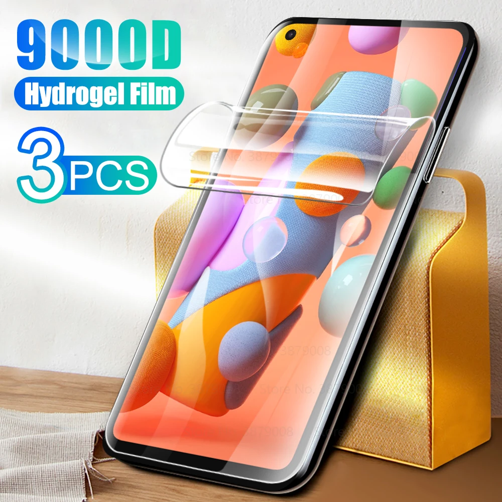 

3PCS hydrogel film for samsung galaxy a11 screen protector for samsung a11 a 11 11a 6.4'' sm-a115f/ds phone film cover not glass