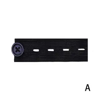 

Skirt Trousers Jeans Waist Expander Elastic Buckle Button Extender Extension Waist Belt Pant Extender Elastic Buckle Waistb H5R9