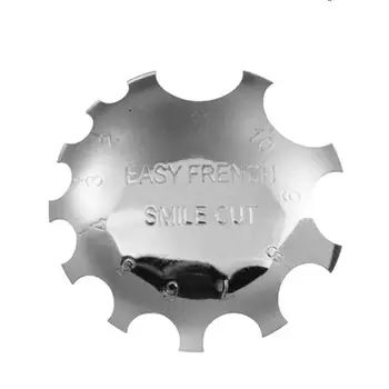 

Nail Cutter Stencil Easy French Line Edge Nail Trimmer Art Design Manicure Styling Plate Nail Art Tool Nail K9Y8