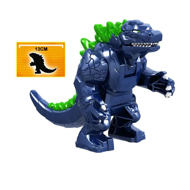 

2019 Marvel Avengers Endgame Super Heroes Iron Man Thanos Monster King Ghidrah Godzilla Figures Building Blocks Bricks Kids Toys