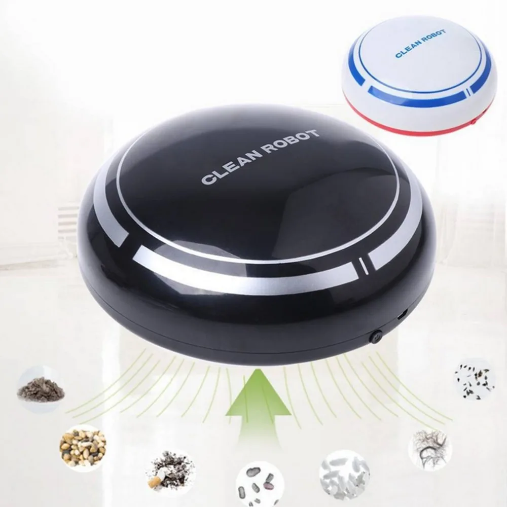 Automatic Rechargeable Cleaning Robot Smart Sweeping Robot Vacuum Floor Dirt Dust Hair Cleaner Home Sweeping Machine
